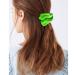 GUVASS Neon Green Velvet Scrunchies 12 Pack - Soft Elastic Hair Bands - Buy Online on GoSupps.com
