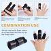 Sopito Finger Splints - 2pcs Finger Support Brace with 6pcs Nylon Sleeves for Broken Fingers, Arthritis, and Knuckle Immobilization - Buy Online on GoSupps.com