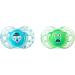 Tommee Tippee Closer to Nature Fun Pacifier 6-18 Months 2 Count - Random Colors - Buy Online on GoSupps.com