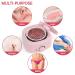 Portable Professional Wax Warmer for Hair Removal - 500ML Pink Waxing Kit for Women Home Use - Buy Online on GoSupps.com