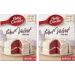 Betty Crocker Red Velvet Cake Mix (2X425G) Pack | No Artificial Colours or Preservatives | Red Colour Chocolate Cake Mix. - Buy Online on GoSupps.com