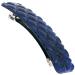 Camila Paris CP3250 French Hair Barrette Clip for Girls  Blue Shell  Rubberized Metal Closure Strong Hold Grip Hair Clips for Women  No Slip Durable Styling Girls Hair Accessories  Made in France