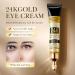 Eye Cream for Dark Circles and Puffy Eyes Brighten Instant Tightener 24K Gold Under Eye Repair Cream Hydrating Brightening Anti Aging Eye Bags Remover Wrinkle Filler Eye Serum for All Skin Types - Buy Online on GoSupps.com