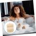 2pcs Sisal Sponge Ball Exfoliator - Shower Bubbles & Body Scrubbers for Glowing Skin - Buy Online on GoSupps.com