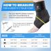 Ankle Brace for Sprained Ankle | Lightweight Lace-Free Support for Men & Women | Metal Springs Splint Stabilizer for Sports - Basketball Volleyball Tennis - Buy Online on GoSupps.com