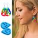 5 PCs Resin Earring Shapes Mold | DIY Pendant Kit for Earrings & Necklaces - 3 Pair Tear Designs - Buy Online on GoSupps.com