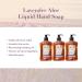 A LA MAISON Lavender Aloe Liquid Hand Soap - Triple French Milled Natural Moisturizing Soap (3 Pack 16.9 oz) - 16.9 Fl Oz x 3 - Buy Online on GoSupps.com