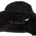 Winter Cozy Plush Ushanka Russian Hat | Windproof Full Hood Earflap Hat for Adults | Ski, Hunting, Cycling Trapper Hat - Black - Buy Online on GoSupps.com