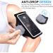 Universal Sports Phone Holder for Jogging | Running Bracelet with Headphone Pocket for iPhone 14 Pro Max/14 Pro/12/11/xS/8 - Black Zipper - Buy Online on GoSupps.com