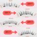 SHEBEEDO Magnetic Eyelashes Natural Look Magnetic Lashes With Applicator False Eyelashes Without Eyeliner Self Adhesive Strip Lashes Reusable Eyelashes Wispy Easy To Install And Disassemble (B01-3) - Buy Online on GoSupps.com