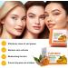 Turmeric Soap Turmeric Brightening Soap Kojic Acid Soap Turmeric Soap Bar Turmeric Soap Bar for Deep Cleansing Women's Men's Soap Bar for Face & Body with A Foaming Net (100g) - Buy Online on GoSupps.com