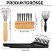 Buy OpoPark 5-Piece Hairbrush Cleaner Tool Set - Double-Sided Brushes & Comb Cleaner for Home & Salon Use - International Shipping Available - Buy Online on GoSupps.com