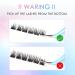 LANKIZ DIY Eyelash Extension Individual Lash Extensions - 80 Cluster Soft Lightweight 10-20mm Mix - Wide Band Hybrid Cluster Lashes - Home Use Reusable - Buy Online on GoSupps.com
