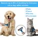 CGBE Double-Sided Undercoat Rake for Dogs & Cats - Shedding Comb and Dematting Tool - Large-Blue - Buy Online on GoSupps.com