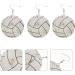 9 Pairs volleyball earrings Baseball Dangle Earrings lovers gifts earrings for women orrous female earrings couple gift fashion earrings for women teardrop accessories girl leather - Buy Online on GoSupps.com