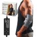 CREATRILL Elbow Heating Pad for Cubital Tunnel and Tennis Elbow Relief Heated Elbow Brace Arm Heating Pad Sleeve for Ulnar Nerve with Auto Off and Moist Heat Option Gray