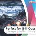 CHAMPS Standard Aluminum Foil - 200 Sq Ft Non-Stick Wrapping Paper for Leftovers, Grilling, Baking, Cooking - Large Aluminum Foil Sheet - Pack of 1 - Buy Online on GoSupps.com