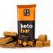 Perfect Keto Bars - The Cleanest Keto Snacks with Collagen and MCT. No Added Sugar, Keto Diet Friendly - 3g Net Carbs, 19g Fat,11g protein - Keto Diet Food Dessert (Salted Caramel, 12 Bars) 12 Count (Pack of 1) Salted Caramel