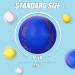 12 Pack Foam Training Baseballs for Kids & Teens - Blue, White, Yellow - Soft Practice Balls - Buy Online on GoSupps.com