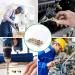 TEHAUX 165pcs Flat Head Rivet Nut Nuts Machine Accessories Pull Rivet Nut Flat Head Threaded Galvanized 2X1.4X1CM - Buy Online on GoSupps.com