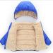 YOPOTIKA Toddler Hooded Fleece Coat with Removable Hood - Navy Blue/Royal Blue | 12-18 Months to 2-3 Years - Buy Online on GoSupps.com