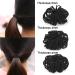 Buy Black Hair Ties - Elastic Headbands in 3 Sizes for Thick Curly Hair | Perfect Ponytail Holders & Hair Accessories for Women and Girls - Buy Online on GoSupps.com