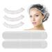 Shower Cap 100 Pieces Shower Cap Thick Waterproof Clear Elastic Bathing Cap Suitable for Kitchen Hotel Travel and Home Shower Cap