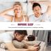 Buy 2 Packs of Ultra Light Sleep Masks - 100% Light Blocking Eye Masks for Travel Yoga & Naps - Comfortable & Soft Eye Cover for Men & Women - Buy Online on GoSupps.com