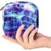 Purple Blue Tie Dye Menstrual Storage Bag - Feminine Period Kit for Women/Girls - Menstrual Cup & Tampon Pouch - Color 8 - Buy Online on GoSupps.com