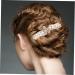 Angoily Alloy Rhinestone Hair Comb Hair Clip Rhinestone Bobby Pins Tiara Bride Hair Accessories Gold Bow Tie Hair Accessories for Wedding Bridal Hair Comb Rhinestone Hair Accessories Pearl - Buy Online on GoSupps.com