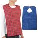 Adult Bib Skin-friendly Double Waterproof Clothes Protector Bib Pratical Soft for Adult Elder - Buy Online on GoSupps.com