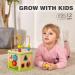 Top Bright 5-in-1 Wooden Activity Cube - Educational Motor Skills Toys for Babies 12+ Months | Perfect Gifts for Boys & Girls - Buy Online on GoSupps.com