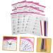 FRCOLOR 1 Set manicure exercise book nail art liner nail art tools for beginners nail art practice templates nail art practice supplies nail art practice books pen Paper nail brush - Buy Online on GoSupps.com
