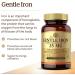 Gentle Iron 25mg Capsules - Energy & Red Blood Cell Support - Non-GMO Vegan Gluten Free - 90 Servings - Buy Online on GoSupps.com