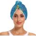 Wonderful Star Oil Painting Dry Hair Cap - 2 Piece Quick Drying Towel Set with Button Headband | Super Absorbent & Comfortable for Fast Hair Drying - Buy Online on GoSupps.com