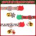 VKPETFR Breakaway Cat Collars with Bell & Pendants - 3 Pack Adjustable Safety Kitten Collars for Christmas - Buy Online on GoSupps.com