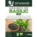 Organic Basil Seeds 500G | French Exclusive | Satiety Digestion Detox Skin | Similar to Chia Seeds | Qual - Buy Online on GoSupps.com