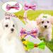 Mruq Dog Bows Clips 80pcs/40pairs - Small Dog Grooming Bows with Metal Clips - Puppy Hair Barrettes for Yorkie - 0.98x1.37 inches - Buy Online on GoSupps.com