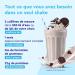 Vegan Protein Powder Cookies & Cream - 1 kg of vegetable protein - 33 servings of 22g protein - NO soy - Based on peas beans and sunflower protein - 100% vegan & lactose free - Buy Online on GoSupps.com
