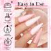 AZUREBEAUTY Dip Powder Nail Kit - 4 Colors Gentle Pink Dipping System for French Nail Art - Buy Online on GoSupps.com