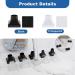 High Heel Protectors - 10 Pairs Non-Slip Replacement Caps & Covers for Outdoor Weddings & Terrain - PVC Heel Stoppers in 5 Sizes - Buy Online on GoSupps.com