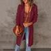 Gefomuofe Women's Long Sleeve Classic Blouses Cardigan with Buttons Long Sleeve Lightweight Cardigan Elegant Shoulder Jacket Top Casual Sweater Elegant Shoulder Jacket Top Casual Top Red XXL - Buy Online on GoSupps.com