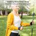 OLACD Wrist Strap for Walking Stick: Hiking Stick Cord with Faux Leather Cane Wrist Attachment - Buy Online on GoSupps.com