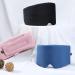 FRESHME Handmade Cotton Sleep Mask Blackout - Adjustable Soft Eye Cover for Women Men - Breathable Blindfold for Sleeping, Travel - Black - Buy Online on GoSupps.com