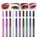 10 colors Eyeliner Pen Set  Eye Shadow Pencil  Pearl Eyeliner Kit Metallic Eyeliner Pencil Glitter Eyeliner for Women Eye&Lip Liner Professional Eye Makeup Set Colorful Eyeliner Eye Color (Mixed color)