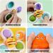 YIFOV Suction Cup Sensory Toys - Baby Bath Flipping Board Release Stress and Anxiety Travel Toys for Kids Silicone Sucker Toys Gifts for Toddlers Style 1 - Buy Online on GoSupps.com