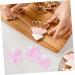 Zerodeko 6 Pcs Biscuit Mold Cat Cookie Baking Supplies Animal Baking Molds Cake Cookie Silicone Unique Cookie Cutters Hanging Transparent Bin Small Fudge 3D Muffin Silica Gel Pack 8x7.5cmx2pcs Pinkx2pcs - Buy Online on GoSupps.com