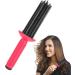 GEUGECY Hair Curler Hair Curling Roll Comb | Anti-Slip Curling Iron Hairstyling Tools | Hot Air Styling Brush Hair Styler For Curly Hair | Hair Curler Brush For Home Travel Dating Meeting - Buy Online on GoSupps.com