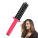 Curling Roll Comb 17 Teeth Curling Wand Portable Anti slip Curling Wand Professional Curly Hair Styling Tools For Hair Salon Home 1 Pack