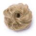 Buy 2PCs Hair Tie & Extensions - Realistic Ash Blond Bun & Thickening Rubber Bands | 70g/Pack - Buy Online on GoSupps.com
